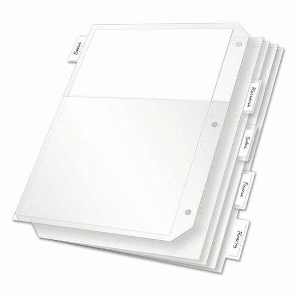Cardinal 8-1/2 x 11" Double-Sided Dividers, Pk5 84010